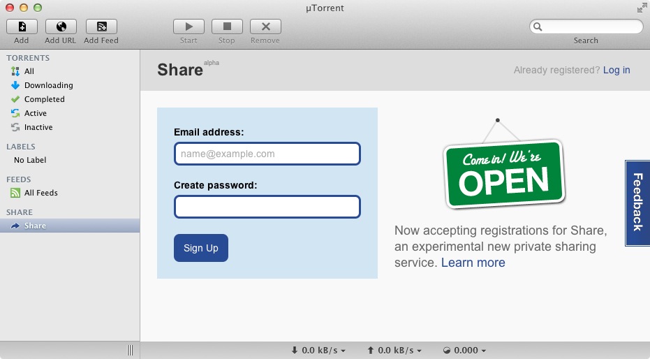 'uTorrent’s Share'